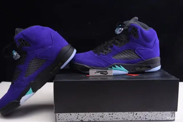 Cheap TBkick Air Alternate 5 Retro Grape Jordan 136027-500 0529